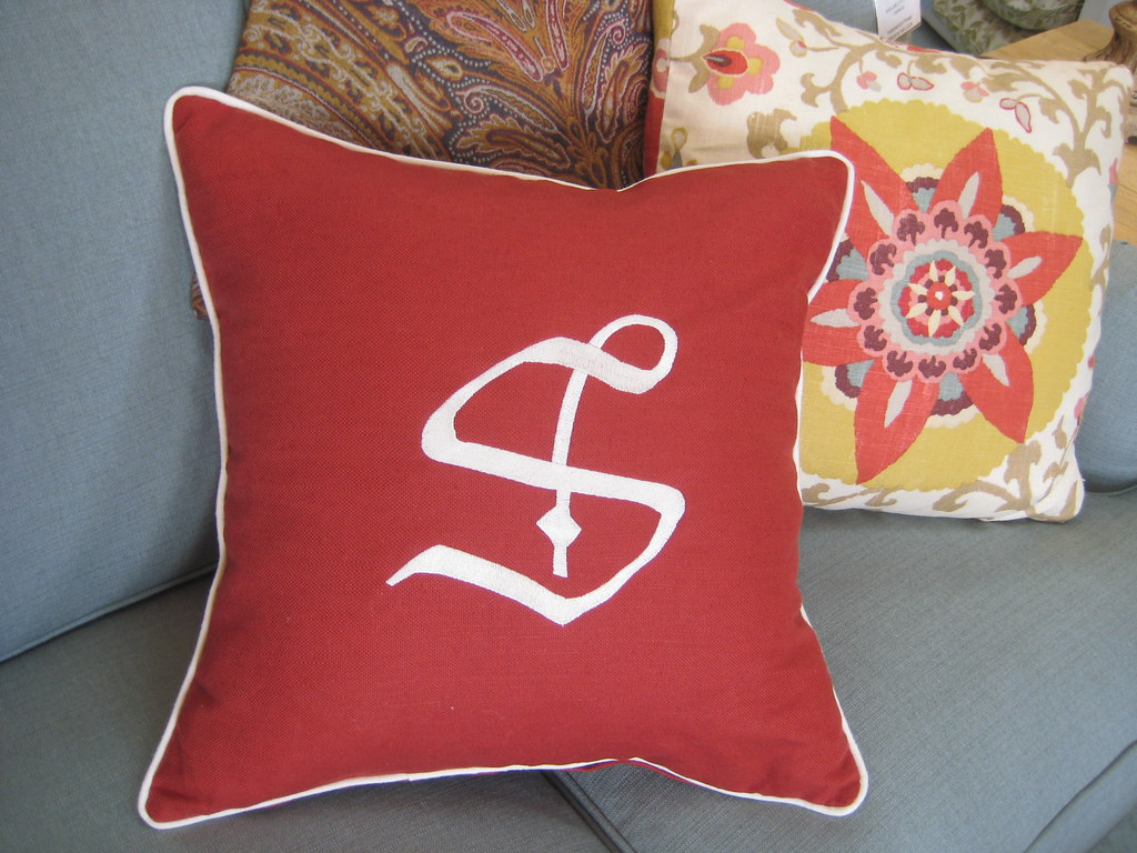 Monogram Pillows