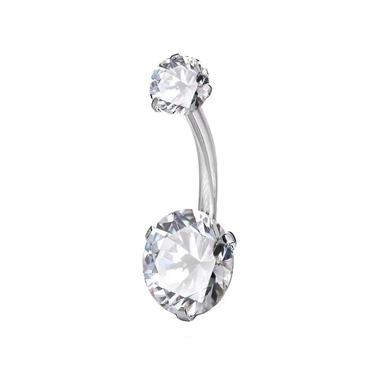 Implant-Grade Titanium Belly Button Ring