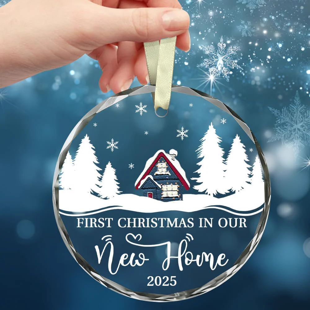 Custom Family Names Christmas Ornament
