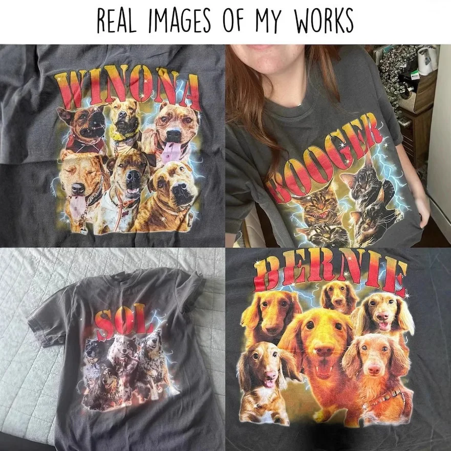Vintage Pet Portrait Tee