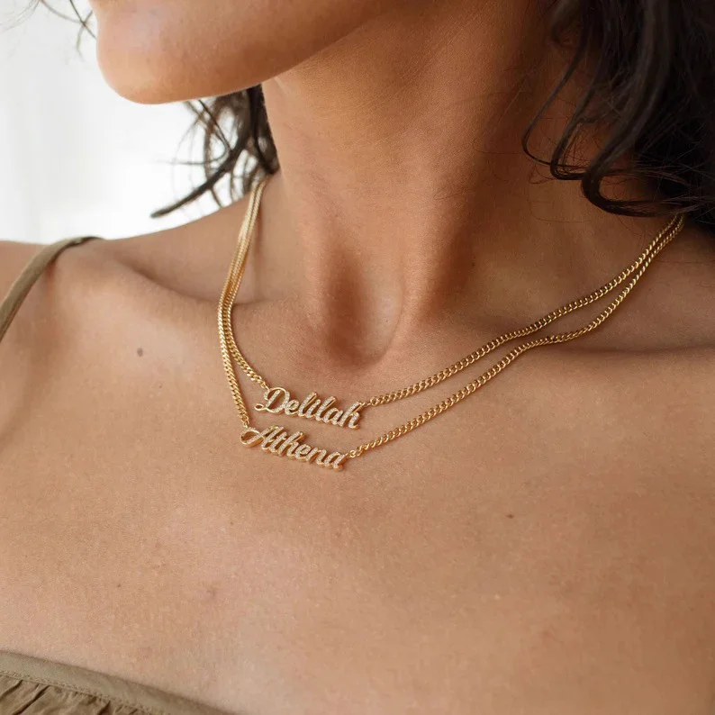 Diamond Name Necklace